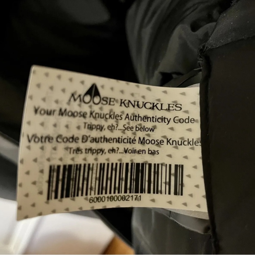 New MOOSE KNUCKLES Parka Stirling Coat Jacket with Natural Fur Size XS - Picture 7 of 8